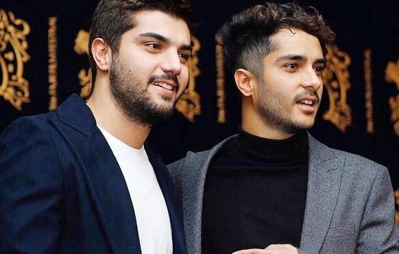 عکس سینا مهراد قبل از عمل بینی