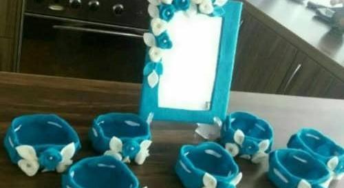 عکس ایده سفره هفت سین نمدی