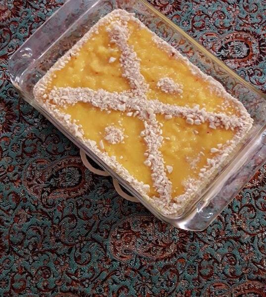 عکس حلوا زرده همدان