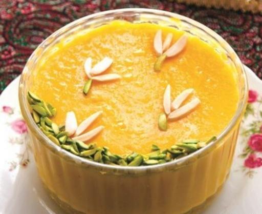 عکس حلوا زرده همدان