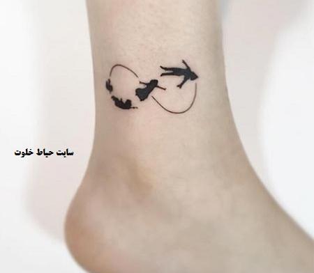 عکس تاتو پا