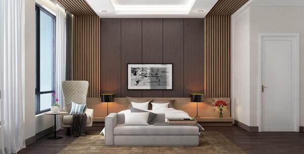 عکس ایده برای طراحی دیوار اتاق خواب
