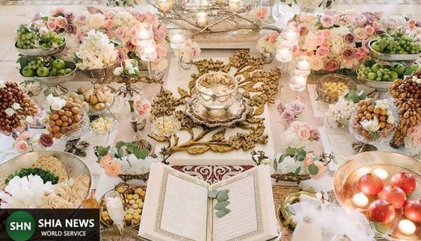 عکس قران سر سفره عقد