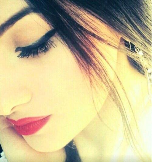 عکس پروف دخترونه نصف صورت