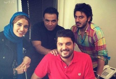عکس همسر و فرزند تینا آخوند تبار