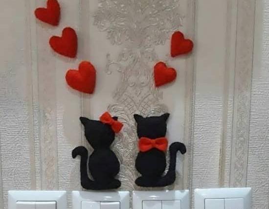 عکس ایده وسایل آشپزخانه نمدی