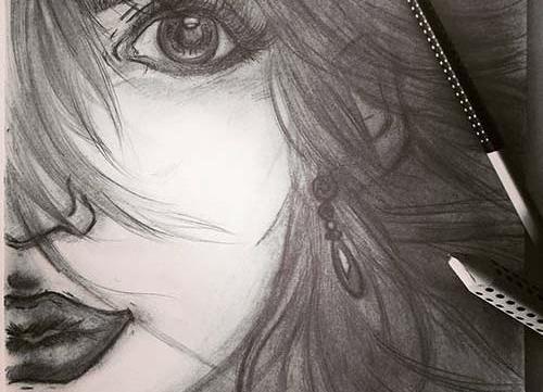 عکس نقاشی غمگین پسرانه