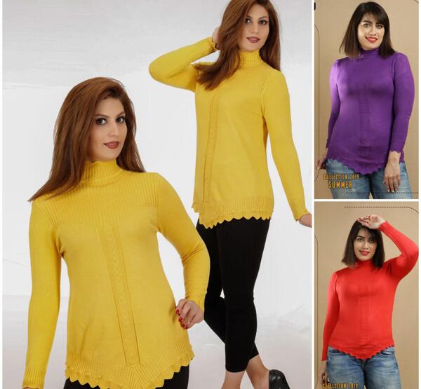 عکس لباس مجلسی یقه اسکی
