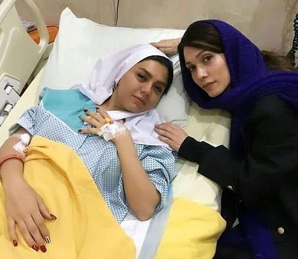 عکس حدیث مدنی در بیمارستان