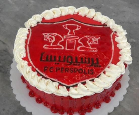 عکس روی کیک پرسپولیس