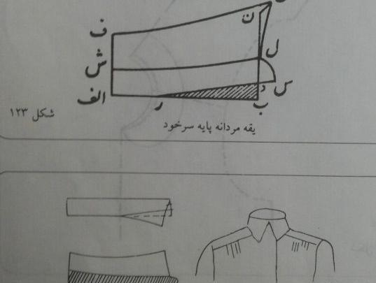 عکس یقه مردانه پایه سرخود