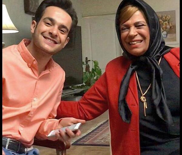 عکس خاله حامد در سریال پدر پسری