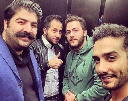 عکس آرش و مسیح عدل پرور