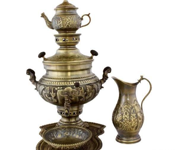 عکس سماور زغالی