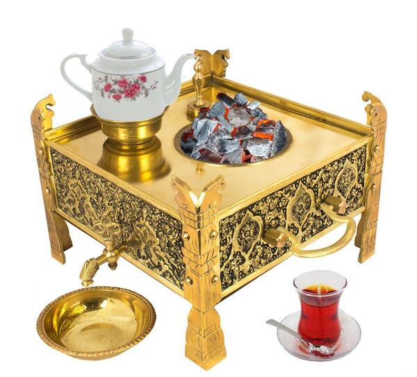 عکس سماور زغالی