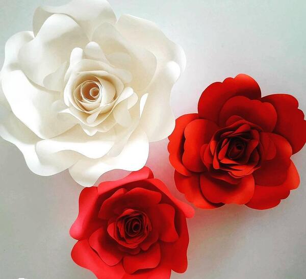 عکس دسته گل کاغذی
