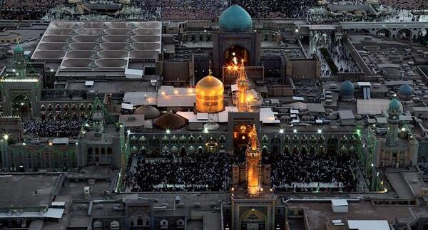 عکس حرم امام رضا برای طراحی