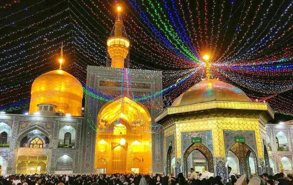 عکس حرم امام رضا برای طراحی