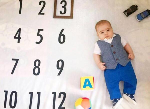 عکس آتلیه مدل عکس نوزاد پسر