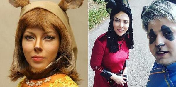 عکس آهوی پیشونی سفید