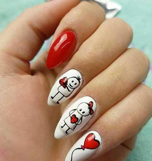 عکس ضربان قلب روی ناخن
