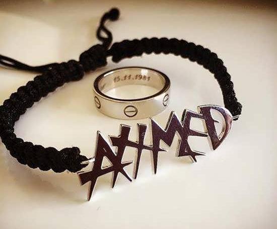عکس نوشته احمد انگلیسی