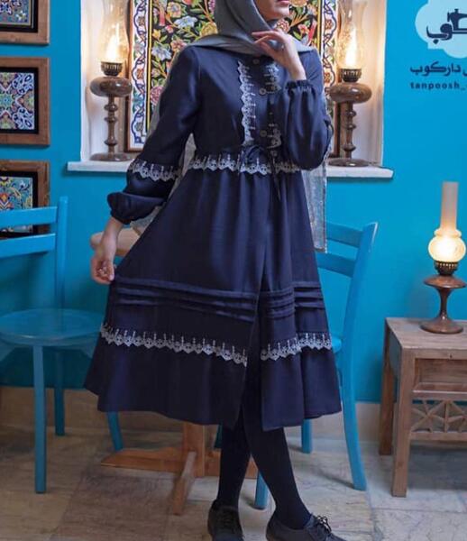 عکس مدل مانتو جدید دخترانه ساده