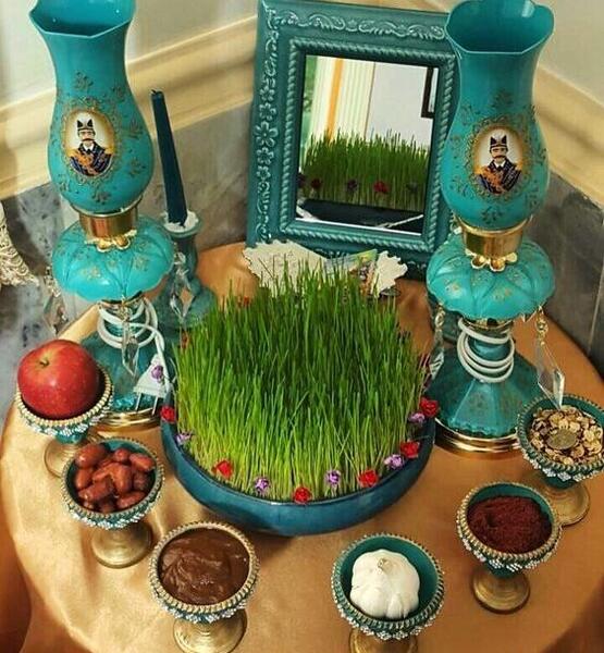 یه عکس از سفره هفت سین
