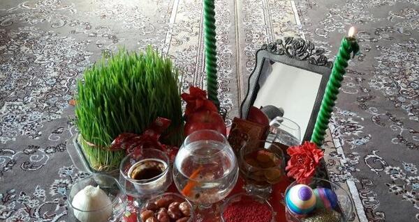 یه عکس از سفره هفت سین