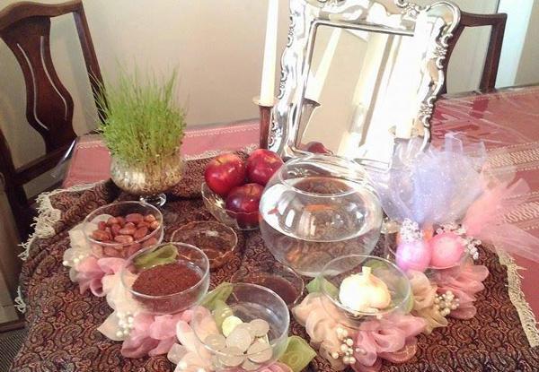 یه عکس از سفره هفت سین