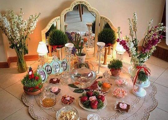 یه عکس از سفره هفت سین