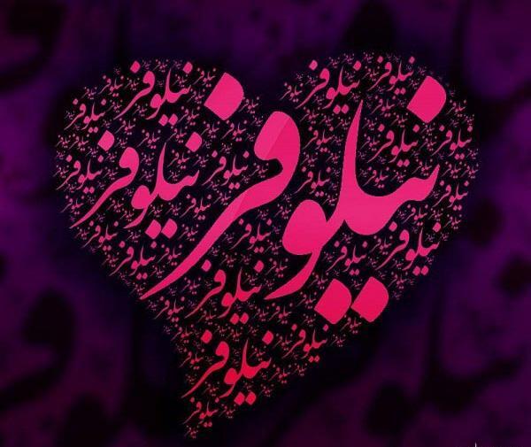 دانلود عکس نوشته های نیلوفر