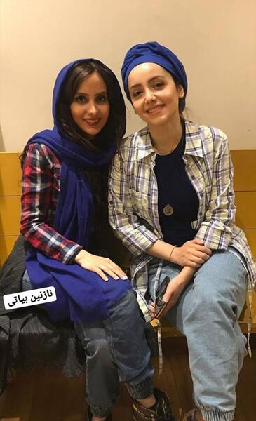 عکس همسر نازنین بیاتی