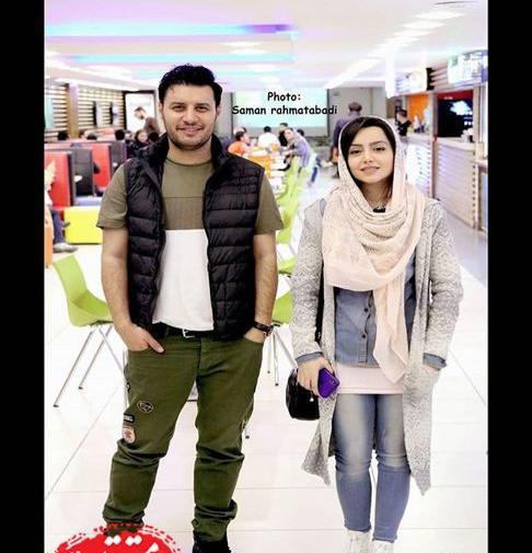 عکس همسر نازنین بیاتی