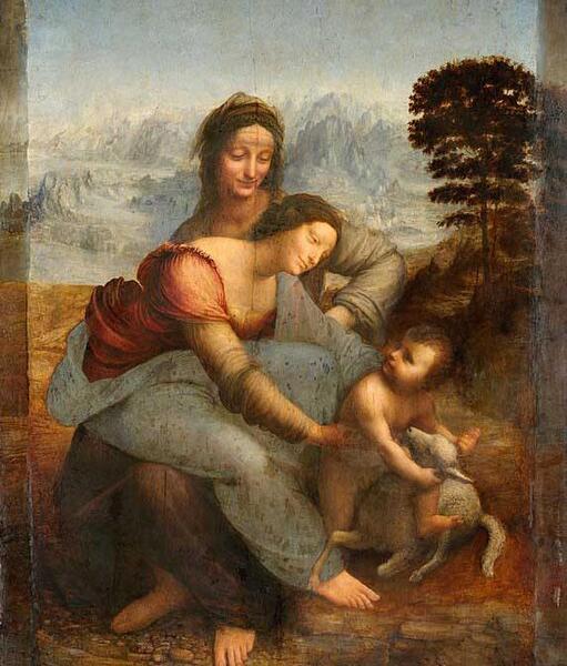 عکس لبخند ژکوند لئوناردو داوینچی