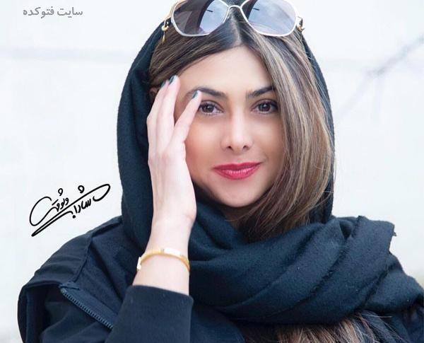 عکس آزاده ریاضی و همسرش