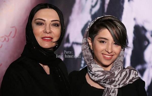 عکس آزاده ریاضی و همسرش