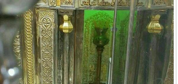 عکس عمامه امام علی هنگام ضربت خوردن