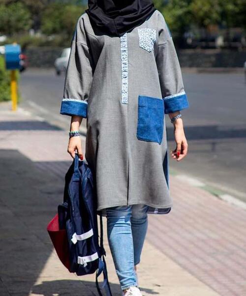 عکس مانتو دانشجویی