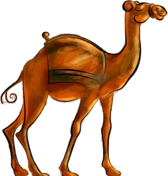عکس شتر کارتونی