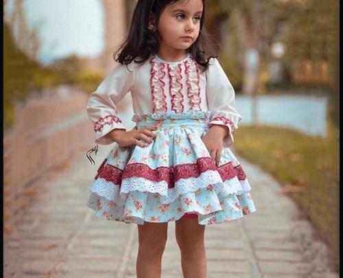 عکس ایده برای لباس بچه گانه