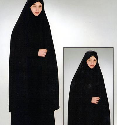 عکس از چادر حسنا