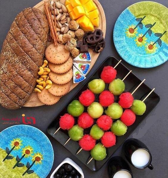 عکس ایده غذا برای عصرانه