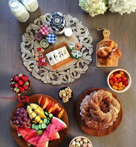 عکس ایده غذا برای عصرانه