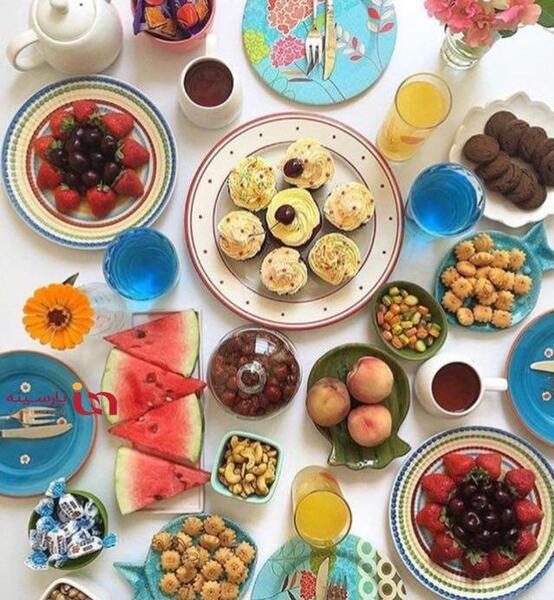 عکس ایده غذا برای عصرانه