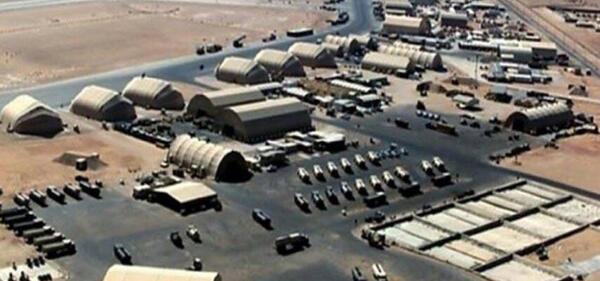 عکس حمله ایران به پایگاه های آمریکا