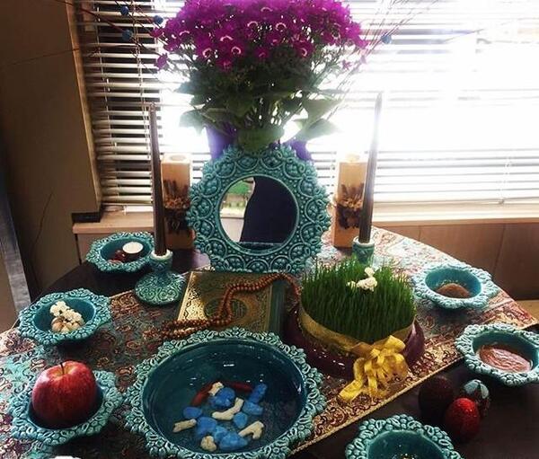 عکس ایده ای زیبا برای هفت سین