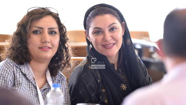 عکس با حجاب لاله اسکندری
