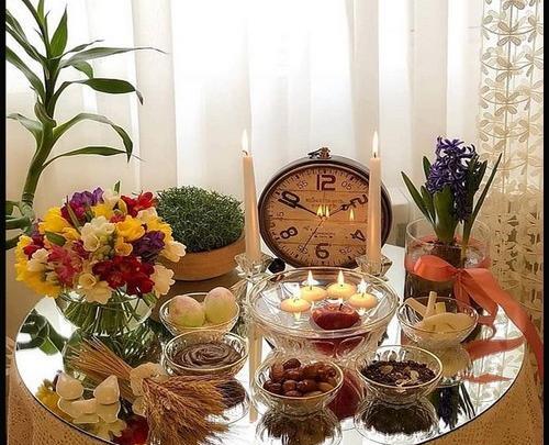 عکس ایده هفت سین ساده و شیک