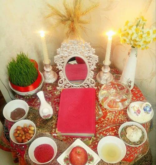 عکس ایده هفت سین ساده و شیک
